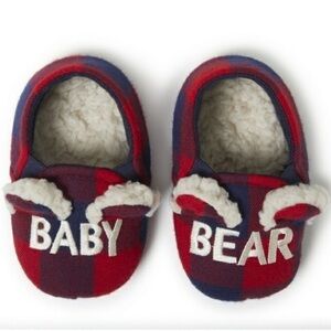 Baby bear slippers